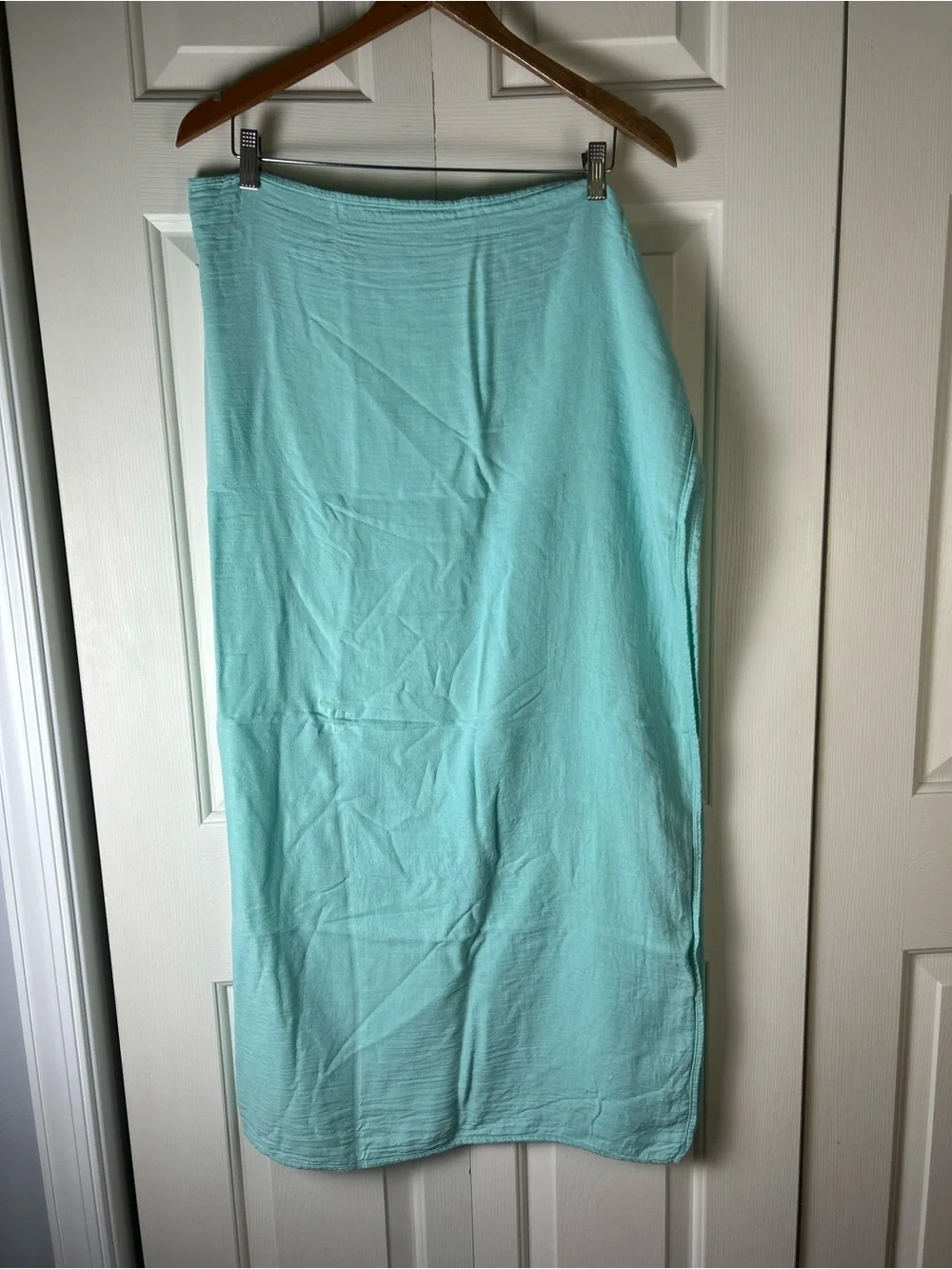 Summer Infant Solid Aqua Blue Baby Swaddle Blanket